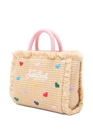 Borsa tote Vanity in paglia beige SAINT BARTH KIDS | VAMI00900344L
